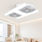 💡🌀 Moderne 2-in-1 LED-plafondventilator met verlichting ✨