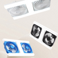 💡🌀 Moderne 2-in-1 LED-plafondventilator met verlichting ✨