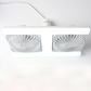 💡🌀 Moderne 2-in-1 LED-plafondventilator met verlichting ✨