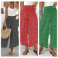 🔥 Vandaag 50% korting! Wijde damesbroek met hoge taille – figuuraccentuerend, comfortabel en chic