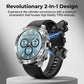 2-in-1 smartwatch met ingebouwde TWS-oordopjes