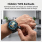 2-in-1 smartwatch met ingebouwde TWS-oordopjes