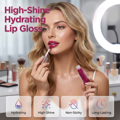 Hoogglanzende hydraterende lipgloss