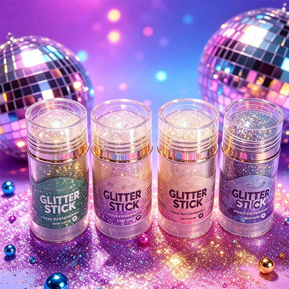Veelzijdige grove glittergelstick