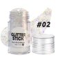 Veelzijdige grove glittergelstick