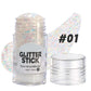 Veelzijdige grove glittergelstick