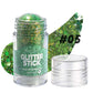 Veelzijdige grove glittergelstick