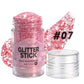 Veelzijdige grove glittergelstick
