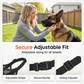Ademende hondenmuilkorf van mesh voor bijt- en kauwgedrag