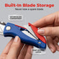 Folding Utility Knife with Blade Storage